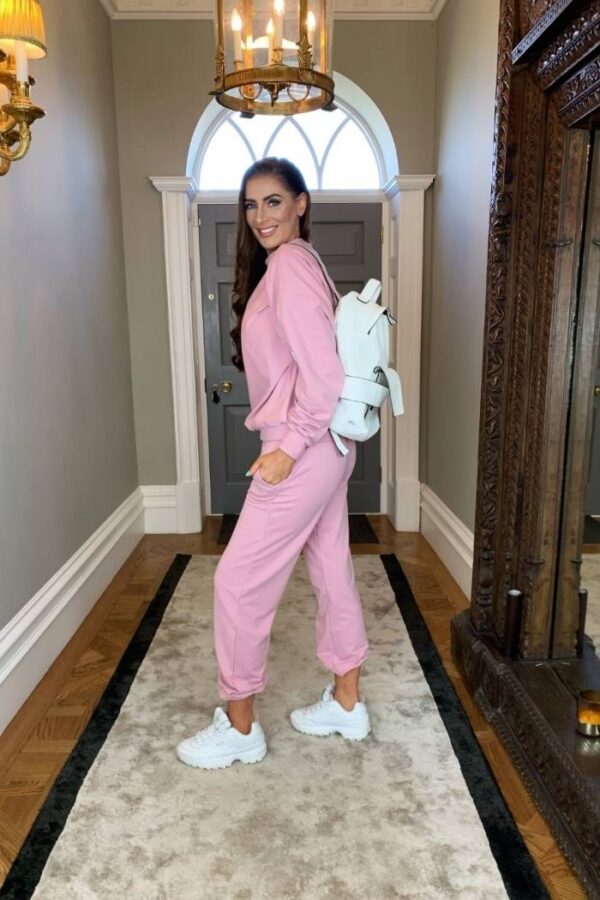 The Pink 'Carrie' Sweats trousers