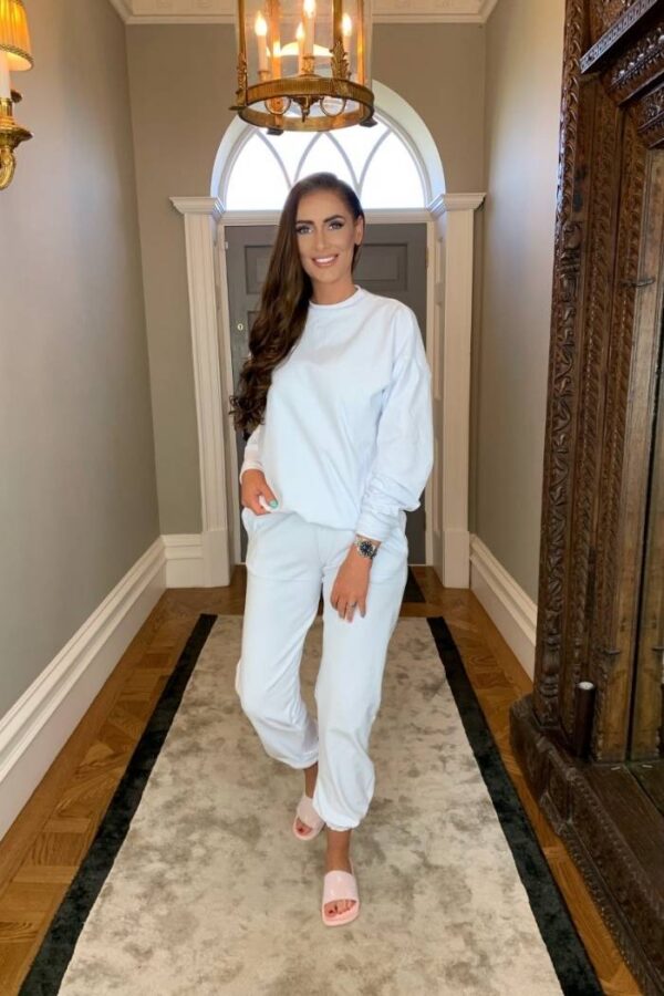 The White 'Carrie' Sweat shirt