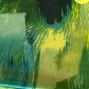 Green Abstract (silk touch)